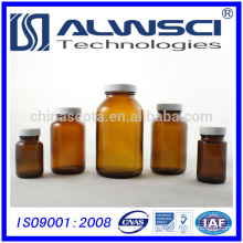 500ml amber glass pharmaceutical bottle wide neck